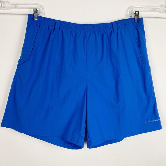 Columbia Other - COLUMBIA PFG Carbon Blue Backcast Fishing/Swim Shorts 8" - Size XXL/8L